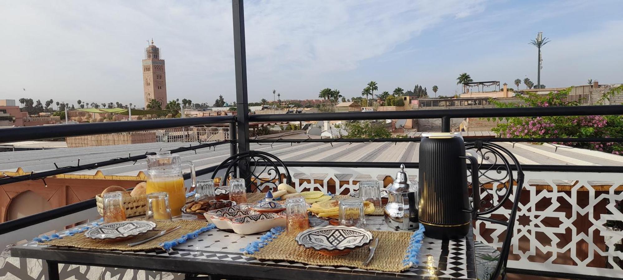 Riad & Spa Sous Le Soleil Chez Jerome Et Pamela Suite Africaine Marrakesh Exterior photo